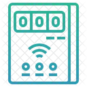 Compteur Intelligent Internet Des Objets Io T Icône