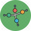 Compuesto De Quimica Enlace Atomico Compuesto Atomico Icon