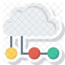 Cloudcomputing Cloudnetwork Networkhosting Icon