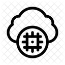 Computacao Em Nuvem Firmware Dados Em Nuvem Ícone