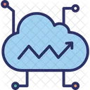 Computacao Em Nuvem Dados Em Nuvem Hospedagem Em Nuvem Ícone