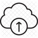 Computacao Em Nuvem Transferencia Na Nuvem Upload Na Nuvem Ícone