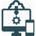 Computacao Em Nuvem Download Em Nuvem Configuracao De Monitor Ícone