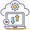 Computacao Em Nuvem Tecnologia De Nuvem Download Em Nuvem Icon
