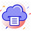Computacao Em Nuvem Documentos Compartilhamento De Arquivos Ícone