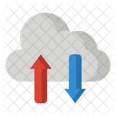 Nuvem Armazenamento Em Nuvem Download Ícone