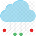 Computacao Em Nuvem Conexao Em Nuvem Rede Em Nuvem Icon