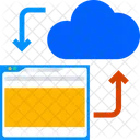 Computação em nuvem  Ícone