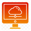 Computacao Em Nuvem Nuvem Hospedagem Em Nuvem Ícone
