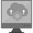 Computação em nuvem  Ícone
