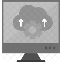 Computação em nuvem  Ícone