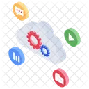 Preferencias De Nuvem Configuracoes De Nuvem Configuracao De Nuvem Ícone