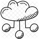 Nuvem Computacao SEO Ícone