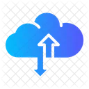 Computacao Em Nuvem Armazenamento Download Direto Ícone
