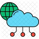 Computacao Em Nuvem Nuvem Hospedagem Em Nuvem Ícone