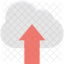 Computacao Em Nuvem Transferencia Na Nuvem Upload Na Nuvem Ícone