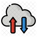 Nuvem Armazenamento Em Nuvem Download Ícone
