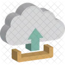 Computacao Em Nuvem Armazenamento Em Nuvem Upload Em Nuvem Ícone