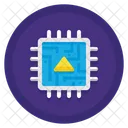 Computacao Quantica Chip Computador Quantico Icon