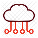 Computacion Nube Red Icono