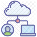 Computación en la nube  Icono