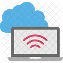 Computacion En La Nube Conexion A La Nube Red En La Nube Icono