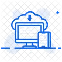 Computación en la nube  Icono