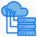 Nube Servidor Base De Datos Icono