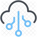 Criptomoneda Nube Icon