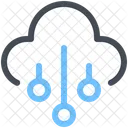 Criptomoneda Nube Icon