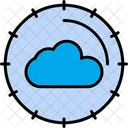 Computacion En La Nube Datos Nube Icono