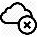 Cancelar la computación en la nube  Icono