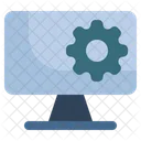 Computador Configuracao Sistema Ícone