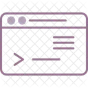 Computador Programa Comando Ícone