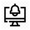 Computador Campainha Notificacao Ícone