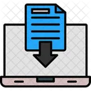 Computador Documento Download Icon