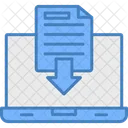 Computador Documento Download Icon