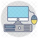 Computador Desktop Microcomputador Icon