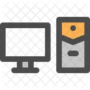 Computador Monitor Tela Icon