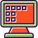 Computador Desktop Exibicao Icon