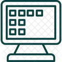 Computador Desktop Exibicao Icon