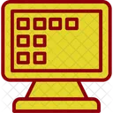 Computador Desktop Exibicao Icon