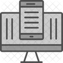 Computador Interface Monitor Icon