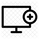 Computador Adicionar Adicionar Web Ícone