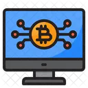 Computador bitcoin  Ícone