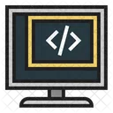 Programar Computador Programar Codificar Ícone