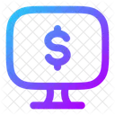 Dolar De Computador Icon