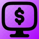 Dolar De Computador Icon