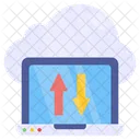 Transferencia De Dados Em Nuvem Troca De Dados Transmissao De Dados Ícone
