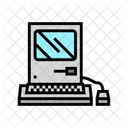 Computador Antigo Computador Retro Computador Antigo Ícone